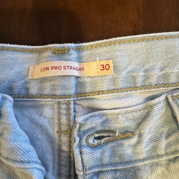 Levi's Low Pro Straight Jeans - Picture 3 of 3